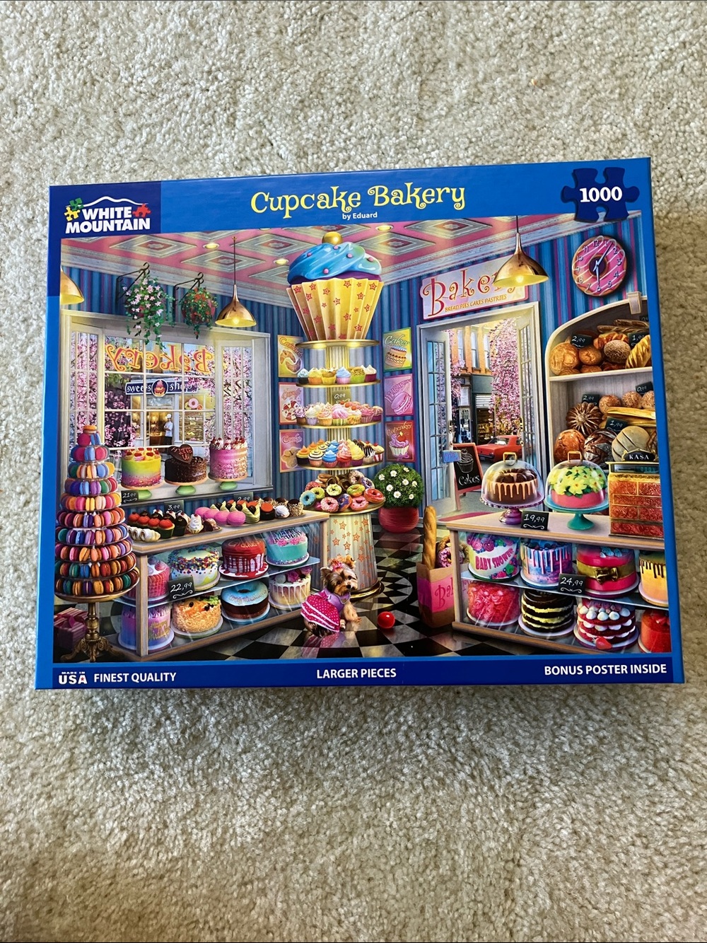 White Mountain Cupcake Bakery Puzzle